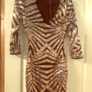 Midi Sparkly Dress